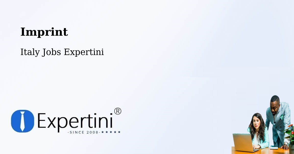 Imprint – Settala - Italy Jobs Expertini